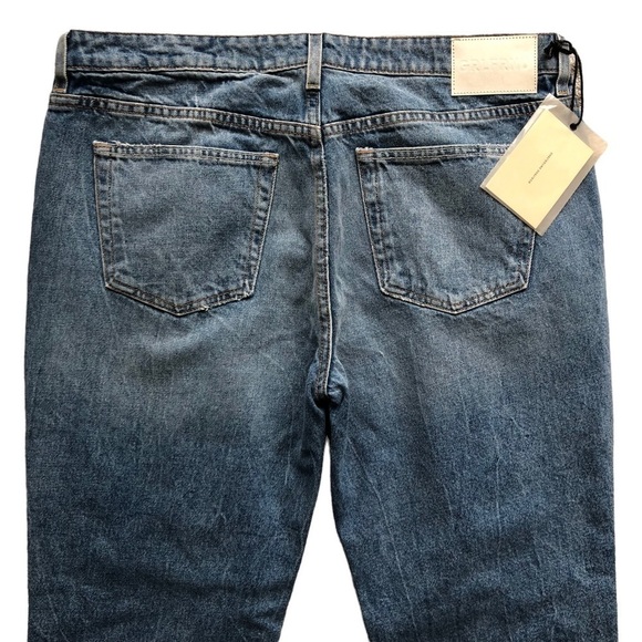 GRLFRND The Hailey Low Rise Slim Boot With Slit Jeans Size 31 NWT - Picture 12 of 14